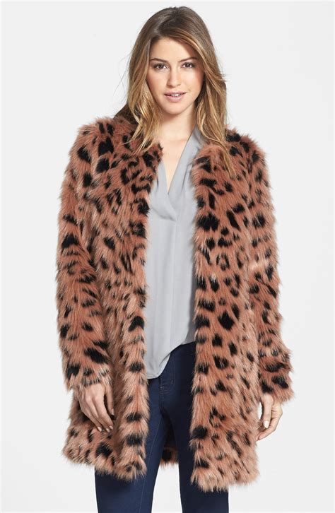 faux fur coat Michael Kors